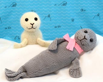 Silky Seal Knitting Pattern