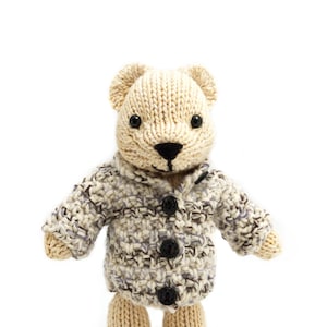 Polar Bear with Jacket Knitting Pattern