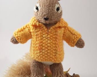 Chipmunk Knitting Pattern