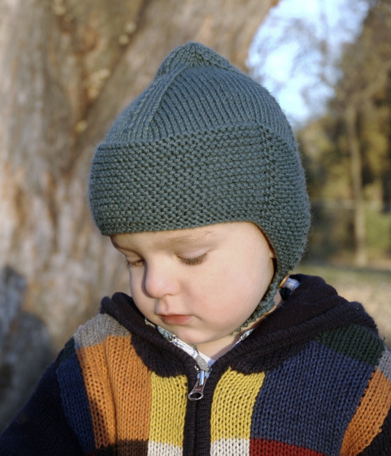 Cozy Elf Cap Knitting Pattern - Etsy