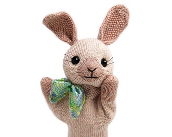 Bunny Puppet Knitting Pattern