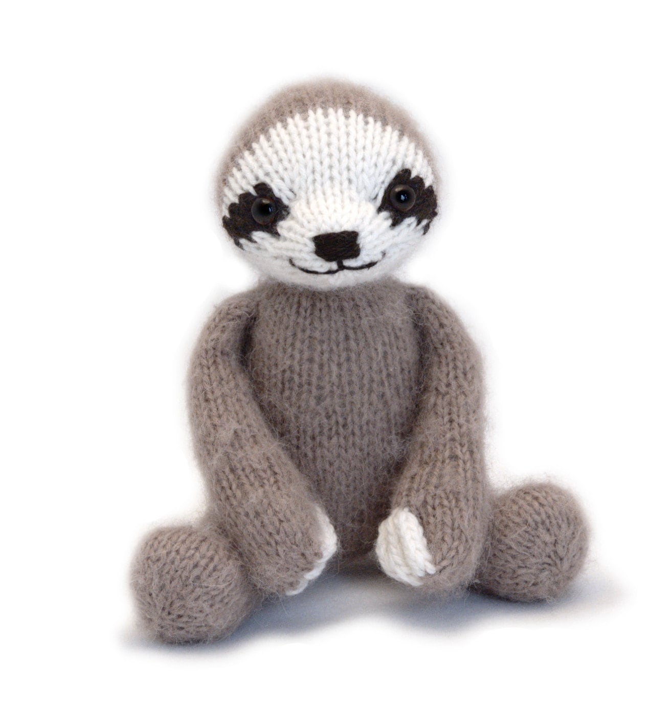 Three-Toed Sloth Knitting Pattern | Etsy