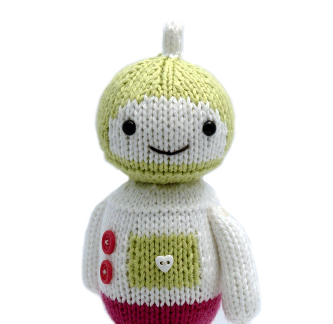 Spacebot Knitting Pattern With Rocket Pack and Kittybot - Etsy