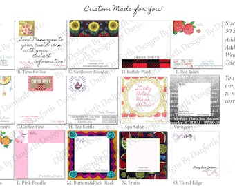 Sticky notes Advertisement signs post it notes professional customized sticky notes small business office supply farm seamtress custom gift