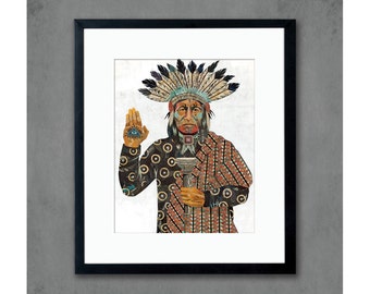Torch Bearer limited edition paper print