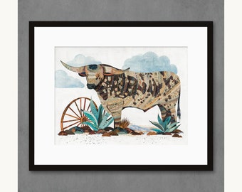 Broken Spoke limited edition paper print