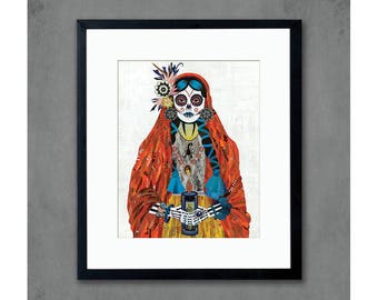 Vigil (Paprika) limited edition paper print