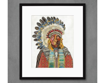 Poet of the Plains limited edition paper print