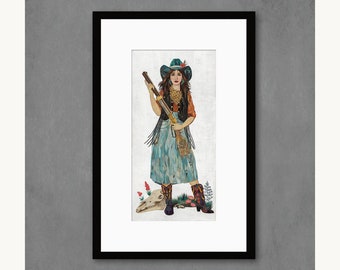 Those Boots... limited edition paper print