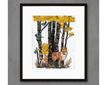 High Country Autumn limited edition paper print