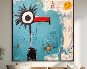 &quot;Leinwand &quot;&quot;New Bright Day&quot;&quot; | Erhebendes Kunstwerk | Modernes Design | Fertig zum Aufhängen | Sichere Lieferung frisch | Design für jeden Raum
