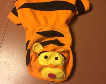 Tigger Pet Dog costumes sizes XS to XL