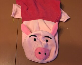 Piglet Pet Dog costumes sizes XS to XL