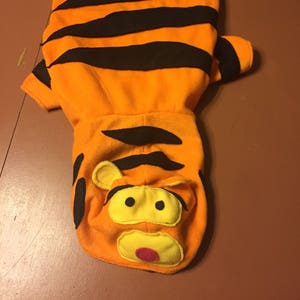 Tigger Pet Dog costumes sizes XS to XL