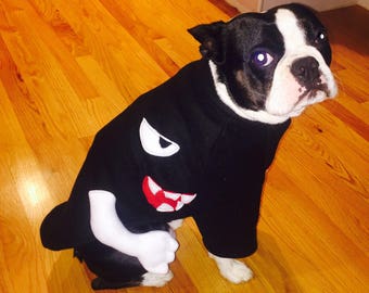 Bullet Bill from Super Mario Pet Dog costumes sizes XS to XL