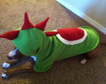 Yoshi from Super Mario Brothers Pet costume XS to XL