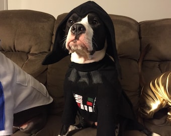 Darth Vader from Star Wars pet costume XS-XL