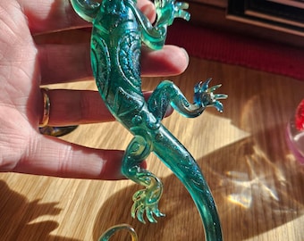 Lot De 60 Mini Figurines De Gecko Et Lézards En Résine – 3 Cm, Multicolores
