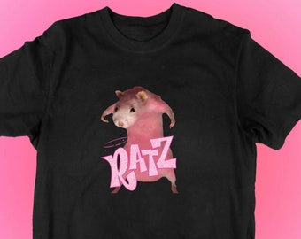 Ratz-shirt | Muis Ratz shirt | Mooi Ratz-shirt | Ratz-T-shirt | Trendoverhemd | Grappig Ratz-shirt | Cadeau voor haar | Grappige meme-T-shirt | TikTok