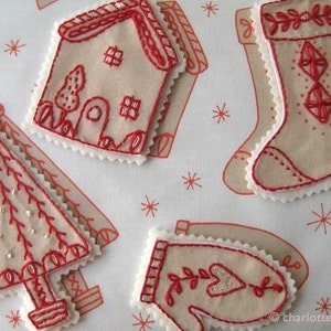 stitchable ornament sampler