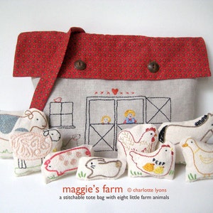 maggie's farm PDF : a stitchable barn tote and eight little farm animals to go inside