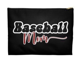 Baseball Mom Accessory Bag, Baseball Mom Gift, Tournament Bag, Game Day Bag, Baseball Gift