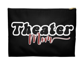 Theater Mom Makeup and Accessory Bag, Theater Mom Gift, Audition Bag, Closing Night Gift