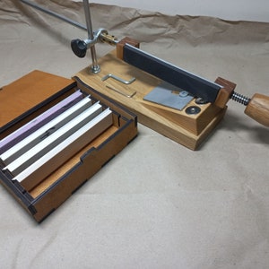 Affilacoltelli fatto a mano Affilatura Pietra per affilare Strumento per affilare Agenti per affilare Per affilare un coltello Coltello Strumenti da taglio