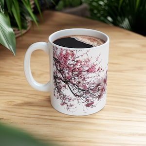 Sakura Tree - Ceramic Mug - Cherry Blossoms