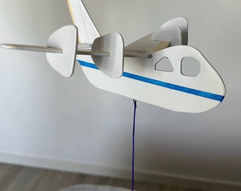 Airplane Toy | Imagination & Motor Skills Development | Safe Wooden Play | flying toy | Personalized gift
