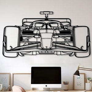 Racing Performance Car Decor Metal Art, Car Racing Gamer Lover Gift, Sportive Car Metal Wall Decor,Car Motorsports Enthusiast Gift