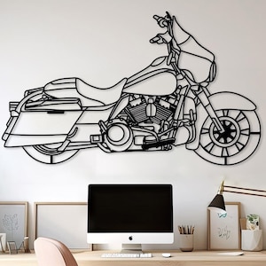 Motorcycle Metal Art, Motorcycle Wall Art,Motorcycle Lover Gift,Motorcycle Garage Decor,Motorcycle Mancave Wall Decor,Motorcycle Gift