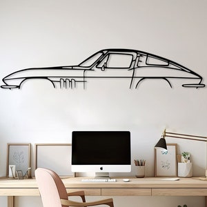 Super Muscle Car Metal Wall Decor, Classic Legend Automobile Decor, Convertible Car Garage Decor, Classic Car Lover Gift, Father Car Gift