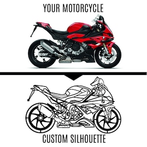 Motorcycle Own Bike Custom Metal Art, Personalized Metal Motorcycle Decor, Motorcycle Men Gift, Motorcycle Garage Decor, Bike Rider Gift