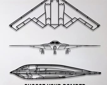 Northrop B-2 Stealth Bomber 1/72 Kit by Testors - Etsy