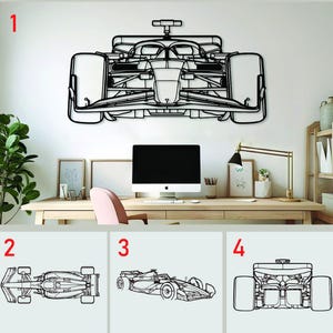 Racing Car Metal Wall Art, Car Racer Gift, Performance Car Decor, Racing Game Lover Gift,Motorsports Enthusiasts Gift,Sport Racing Car Decor