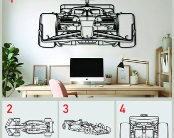 Racing Car Metal Wall Art, Car Racer Gift, Performance Car Decor, Racing Game Lover Gift,Motorsports Enthusiasts Gift,Sport Racing Car Decor