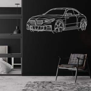Custom auto art gift for classic and modern car owners