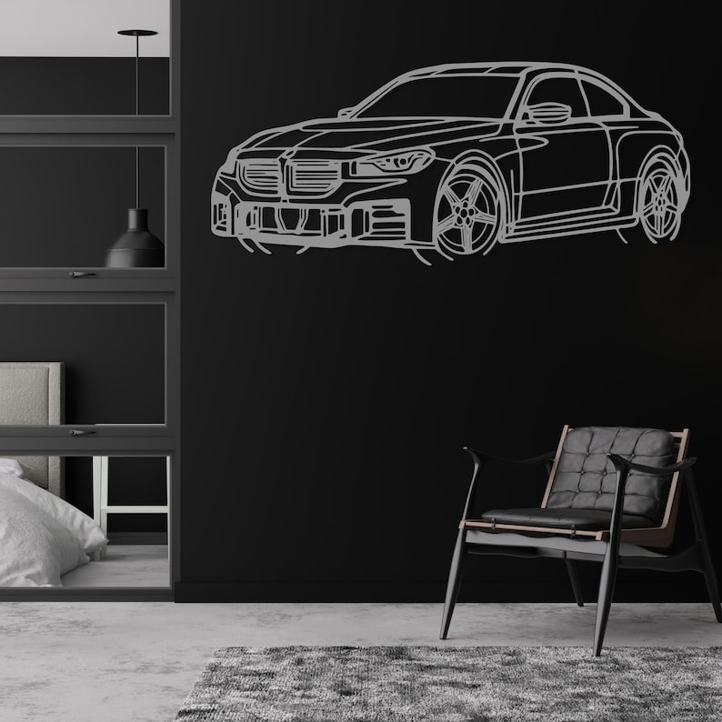 Custom auto art gift for classic and modern car owners