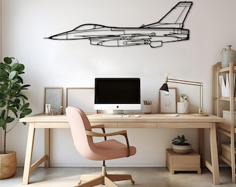 American Military Attack Aircraft Metal Decor Art, Air Force Metal Wall Decor, Military Pilot Gift, Aviator Gift Idea,US Air Force Aircraft