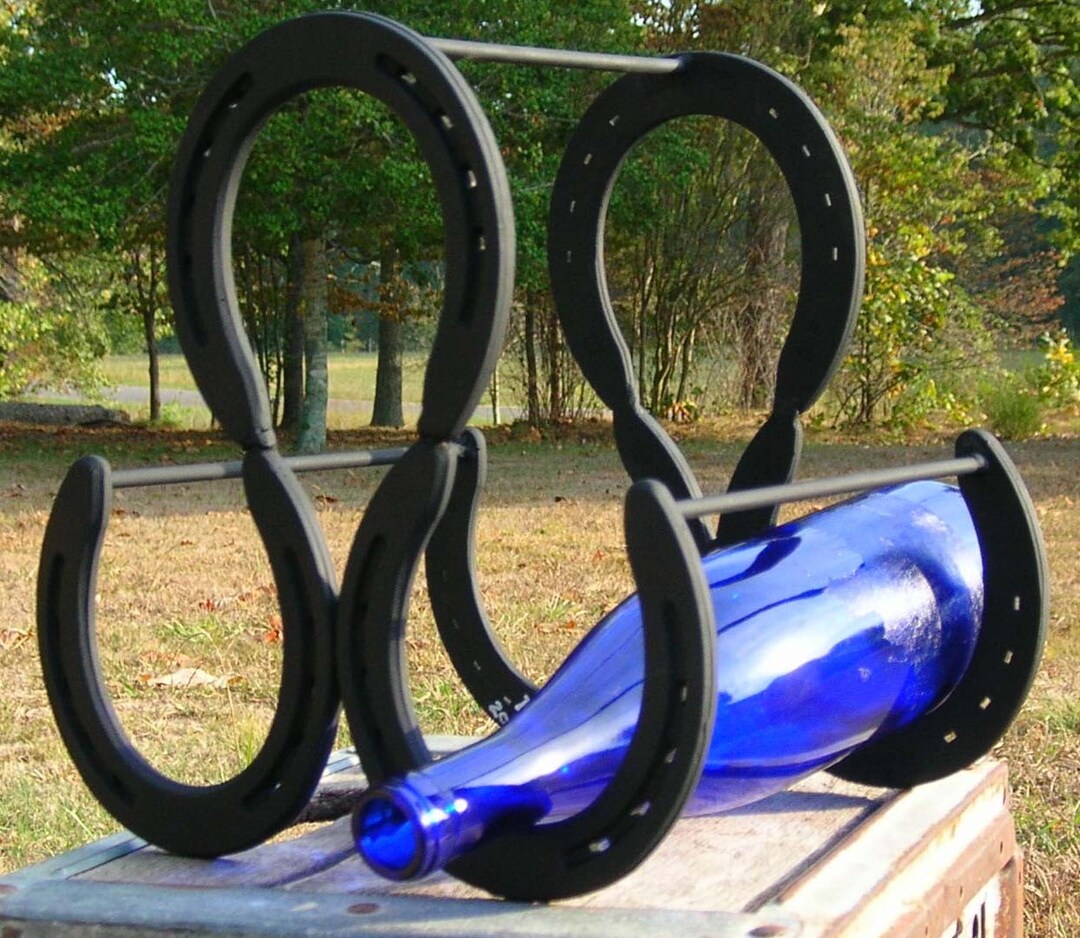 Rockin U Wine Rack © - Etsy
