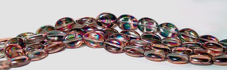 Illumination Czech pressed glass beads image 2