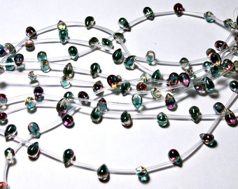 Mystic Green- glass beads