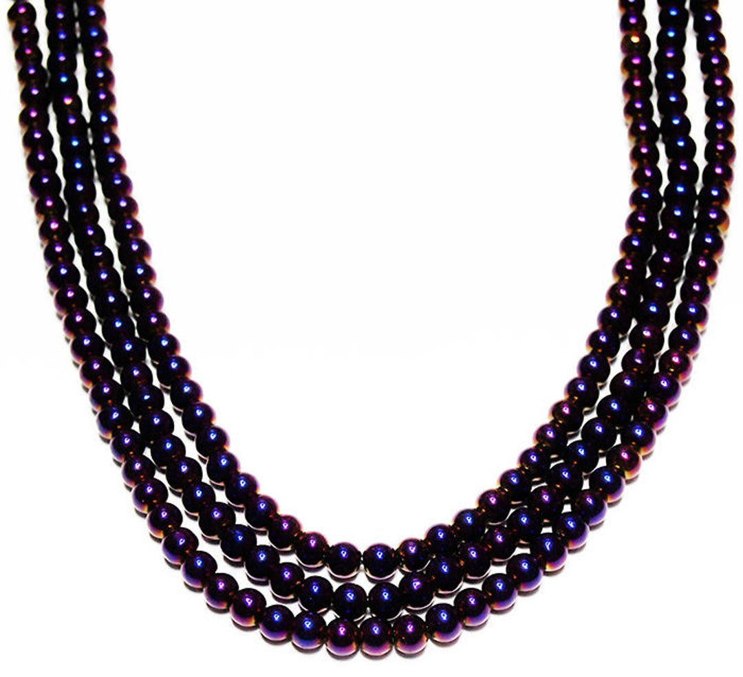 Iris Purple Glass Beads Jewelry Supplies Beading Supplies Designer