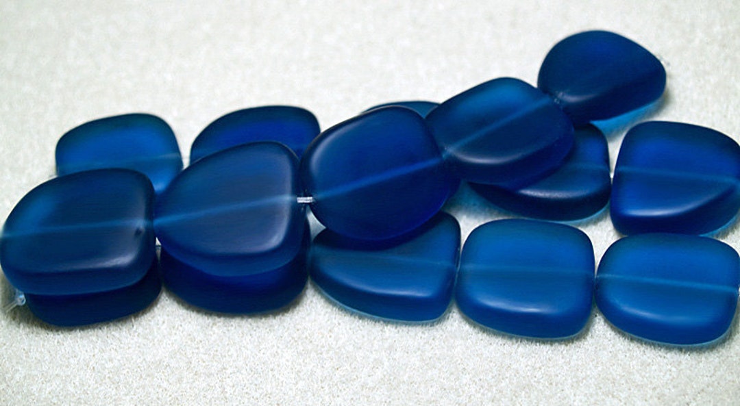 Royalty Recycled Sea Glass Beads Etsy