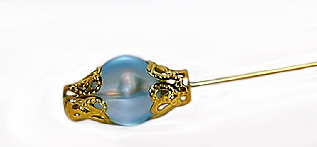 Gold Filigree Bead Caps Vintage Style Findings Moldable Bead Etsy