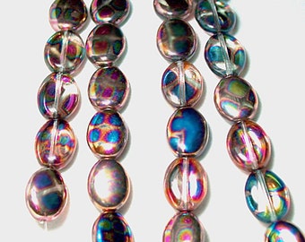 Illumination- Czech pressed glass beads