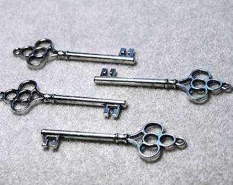 Secret Key II- pendentif de designer- fournitures artistiques médiatiques-bijoux et fournitures créatives-