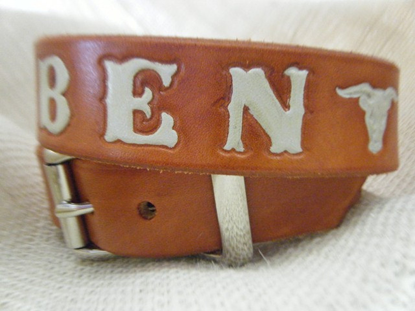 Texas Dog Collars Leather Dog Collars Dog Collars Etsy