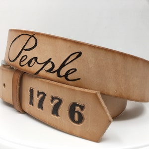 Belt We the people Custom Leather belt image 4